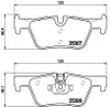 Brembo P 06 071 Bremsbelag hintere Bremsanlage Produktbild-Vorschau 26