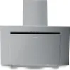A stainless steel range hood is shown against a white background. Produktbild-Vorschau