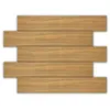 A set of wooden planks arranged in a staggered pattern against a white background. Produktbild-Vorschau