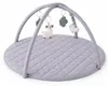 Laavir Baby Speelkleed met Boog - Ronde Babygym Grijs - Productafbeelding-voorbeeld 1