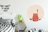 MuchoWow® Rundes Wandbild - Runde Bilder Frau - Wein - Produktbild-Vorschau 3