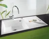 Auflagespüle KeraDomo MERA 100 SL Fango Becken links mit Produktbild-Vorschau 3