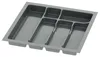 Sossai Besteckeinsatz Divio für Schubladen 50cm | 43 x 43 Produktbild-Vorschau 1