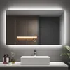 EMKE LED Badspiegel 100x60cm mit Beleuchtung 3 Lichtfarbe Produktbild-Vorschau 1