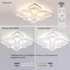 80W Blumenform LED Deckenleuchte, Modern Deckenlampe aus Produktbild-Vorschau 4