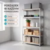 IvoQ Regał magazynowy – 180 x 90 x 40 cm – 5 regulowanych Podgląd zdjęcia produktu 6