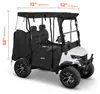 Cubierta para carrito de golf VEVOR, funda completa para Vista previa de la imagen del producto 8