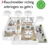 Pyrexx PX-1 Rauchwarnmelder Schwarz - 1er Set Produktbild-Vorschau 8