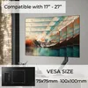 1-Fach Monitorhalterung mit Gasfeder 17"-27"Tischhalterung Produktbild-Vorschau 6