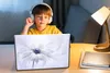 MuchoWow® Laptop Aufkleber Sticker Cover Blume - Abstrakt - Produktbild-Vorschau 3