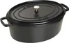STAUB La Cocotte Cocotte 41 cm, oval, Schwarz, Gusseisen Voir les images du produit 5