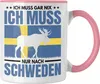 Trendation - Schweden Geschenk Ich Muss Gar Nix Ich Muss Produktbild-Vorschau 1
