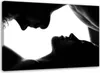 Leinwandbild paar bei einem intimen akt 60x40 cm Feeby grau Produktbild-Vorschau 1