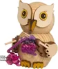 Miniature hibou avec tricot H=7,5cm NOUVEAU Voir les images du produit 2