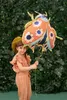 Folienluftballon Marienkäfer 61x70cm orange blau Produktbild-Vorschau 2