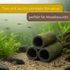 Aquariendeko Pyramide 3er XL Garnelenröhre Aquarium Deko Produktbild-Vorschau 4