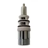 A close-up studio shot of a plumbing valve cartridge. Voir les images du produit