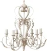 Clayre & Eef Lampa Wisząca Ø 65x68 cm Szarobrązowa Żelazo Podgląd zdjęcia produktu 1