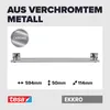 tesa věšák na ručníky Ekkro chrom kov 2-ramenný Náhled obrázku produktu 8