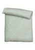 Biberna Bettwäsche salbei 1x 135x200 cm + 1x 80x80 cm Produktbild-Vorschau 5
