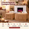 HOMAVO camino elettrico con mobile, 23 pollici, Anteprima dell’immagine prodotto 8