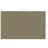 vidaXL Dywan namiotowy 250x400 cm Taupe Podgląd zdjęcia produktu 11
