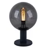 Außenlampe, IP44, Glas, Rauchfarben, anthrazit, H 38 cm Produktbild-Vorschau 7