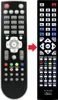 Ersastz Fernbedienung für Comag SL65HD+ Produktbild-Vorschau 1