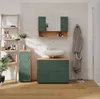 Sada nábytku do koupelny Vicco Irma Zelený/zlatý dub 3 Náhled obrázku produktu 4