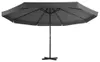 vidaXL Sonnenschirm mit Aluminium-Mast 500 cm Anthrazit Produktbild-Vorschau 1