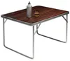 CASARIA® Campingtisch klappbar Camping Klapptisch Holz Alu Produktbild-Vorschau 1