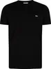 Lacoste T-Shirt aus Pimabaumwolle mit Logo, Schwarz XL Produktbild-Vorschau 5