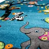Kinderzimmer-Teppich mit verschiedenen Tiermotiven | in Produktbild-Vorschau 2