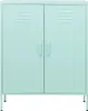 vidaXL Lagerschrank Minzgrün 80x35x101,5 cm Stahl Produktbild-Vorschau 2