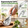 5 in 1 Multifunktions-Küchenhelfer aus Edelstahl, Produktbild-Vorschau 4