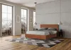 ITYHOME - Gepolstertes Bett mit Bettkasten 160x190 mit Produktbild-Vorschau 4
