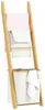 HOMCOM Badregal, 2-in-1 Badezimmerregal mit 3 Stangen Produktbild-Vorschau 1