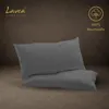 Lavea® 2er Set Kissenbezug 40 x 80 cm Baumwolle flauschig, Produktbild-Vorschau 3