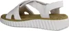 Rieker Damen Sandalen Keilsandaletten Modeschuhe weiß 38 Produktbild-Vorschau 23