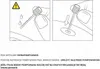 Illustrations showing how to inflate a ball, with accompanying text in Polish. Produktbild-Vorschau