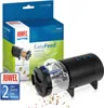 A Juwel EasyFeed automatic fish feeder and its packaging are displayed against a white background. Produktbild-Vorschau