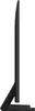 A side profile view of a black Samsung QLED television on its stand. Produktbild-Vorschau
