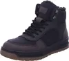 A single black and brown men's high-top boot is shown against a white background. Podgląd zdjęcia produktu