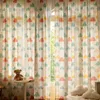 2 gordijnen, linnenlook, kleurrijk wolkenmotief, Productafbeelding-voorbeeld 4
