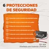 Cargador de baterías LiFePO4 LiTime de 12V (14,6V) y 40A, Vista previa de la imagen del producto 8