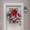 40 cm vianočný veniec Xmas Door Oranments Veselé Vianoce Náhľad obrázku produktu 6