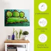 ARTland Wandbild, selbstklebend Sofa grün Größe: 60x40 cm Produktbild-Vorschau 2