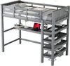 okwish Dětská postel 90 x 200 Patrová postel s úložnými Náhled obrázku produktu 5