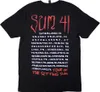 Sum 41 - "Tour '24" tričko s potiskem na zádech pro Náhled obrázku produktu 2