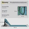 2er Set Strandmatte mit Verstellbarer Rückenlehne klappbar Produktbild-Vorschau 5